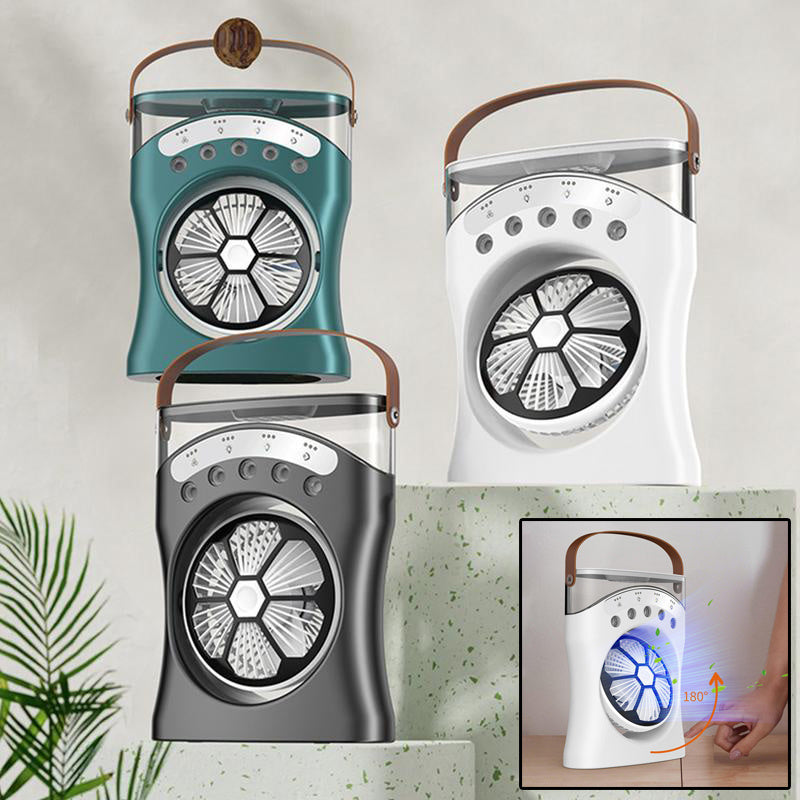 Portable USB Rechargeable Air Cooler with Mist Humidifier